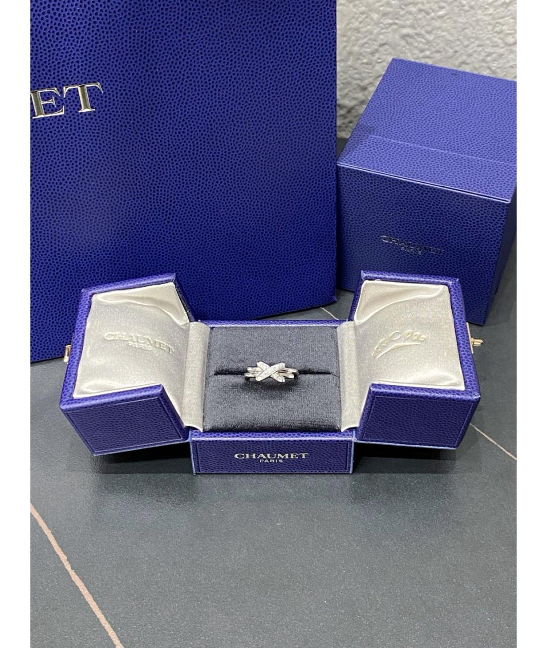 CHAUMET Серебряное кольцо из белого золота, фото 4