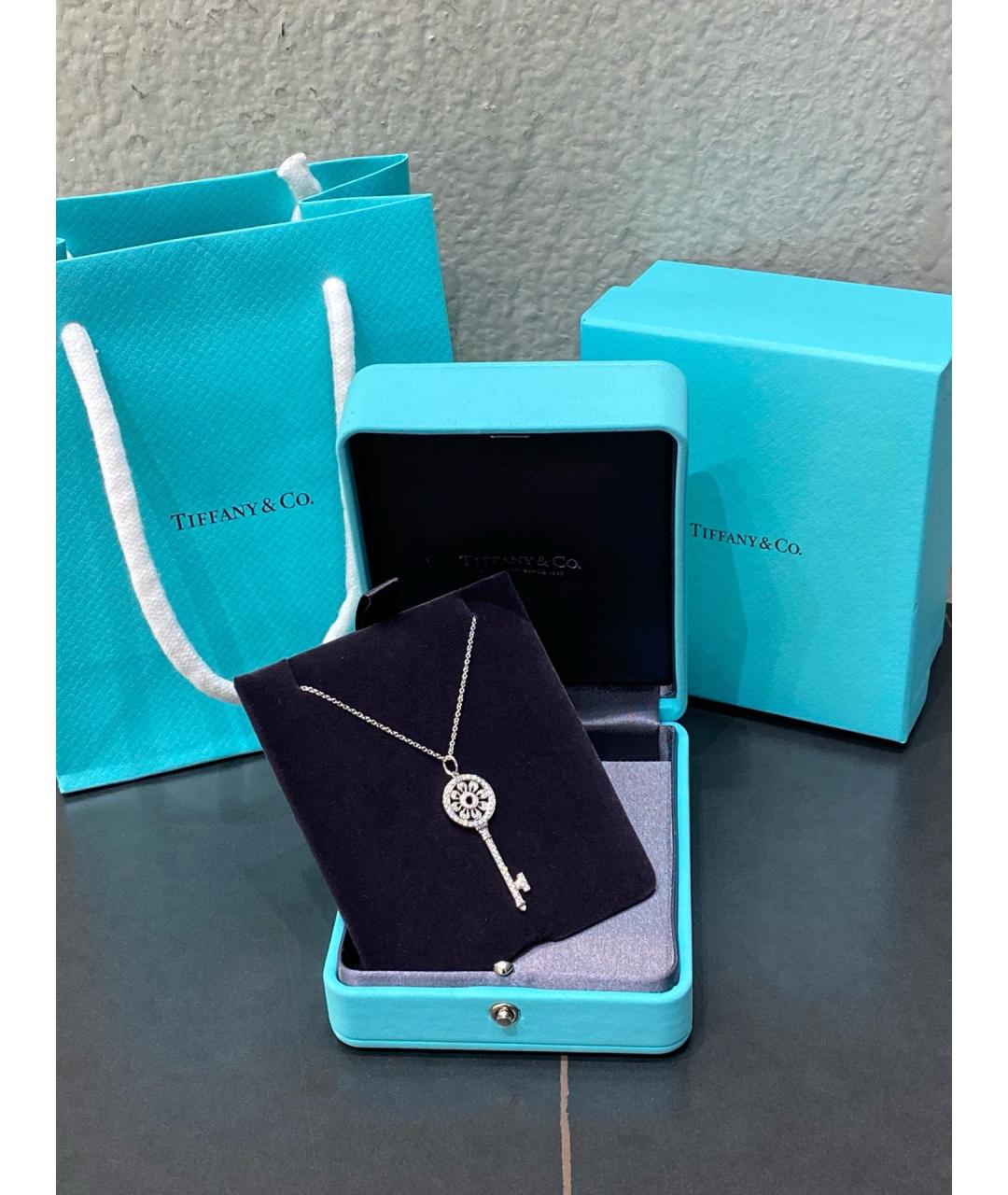 TIFFANY&CO Подвеска из белого золота, фото 3