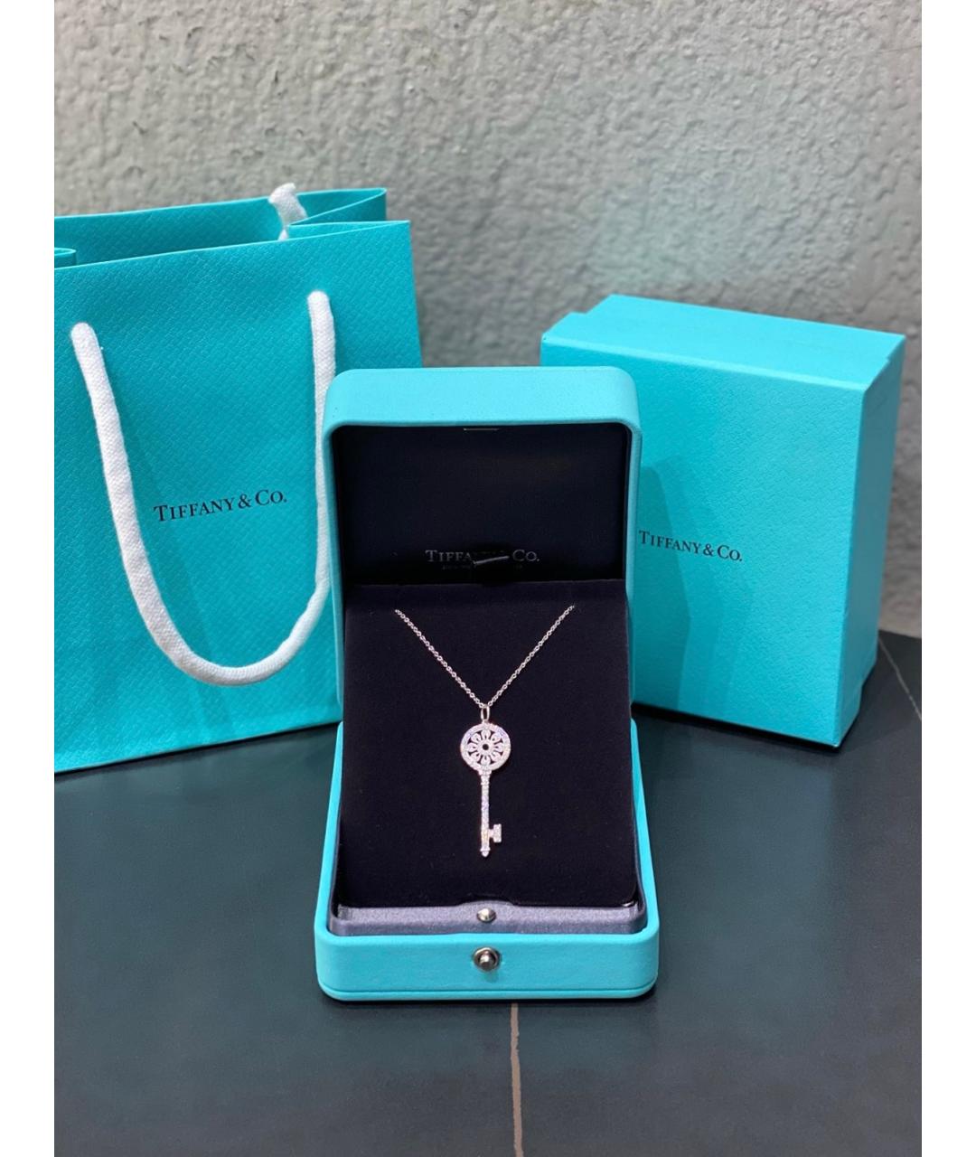 TIFFANY&CO Подвеска из белого золота, фото 2