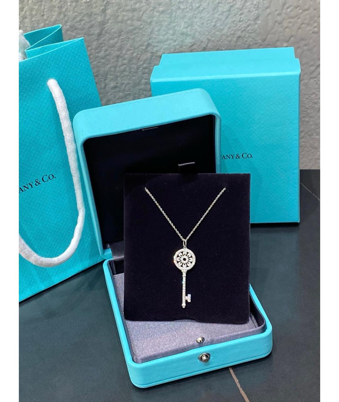 TIFFANY&CO Подвеска из белого золота, фото 4