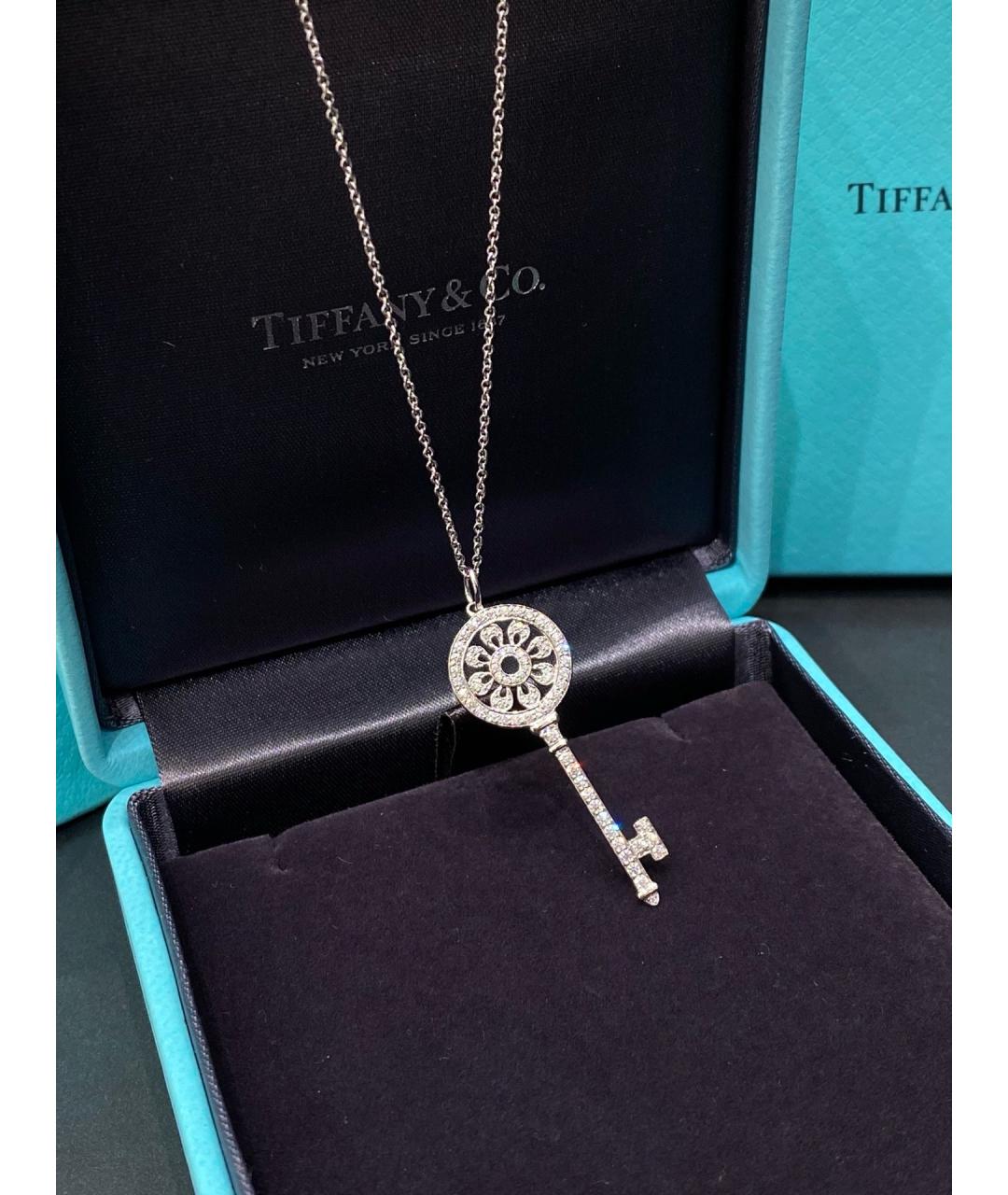 TIFFANY&CO Подвеска из белого золота, фото 7