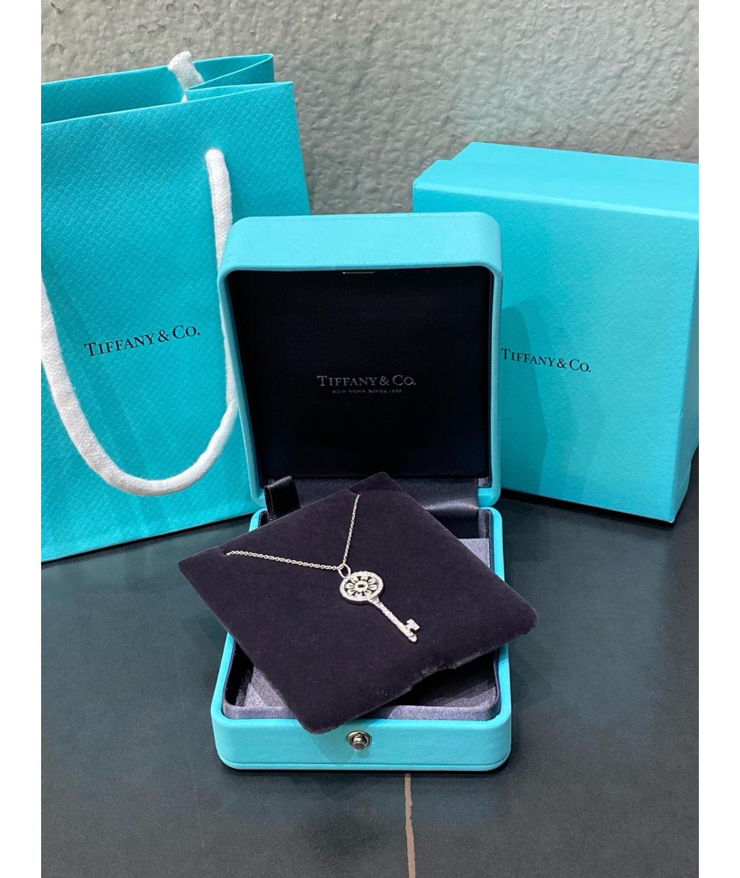 TIFFANY&CO Подвеска из белого золота, фото 6