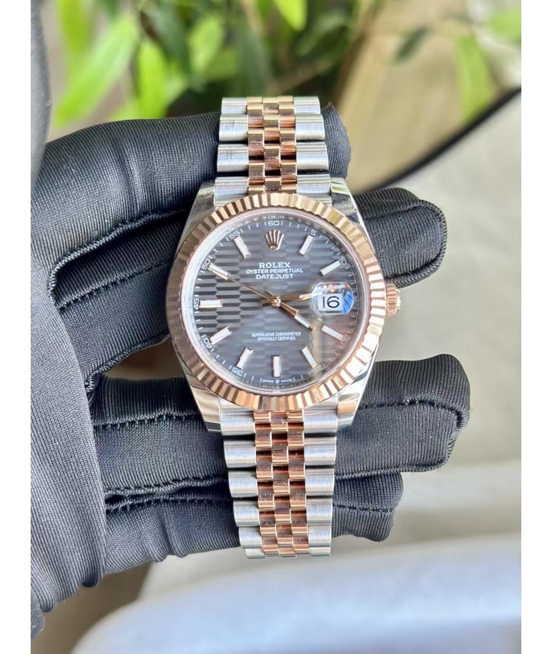ROLEX Часы из розового золота, фото 7
