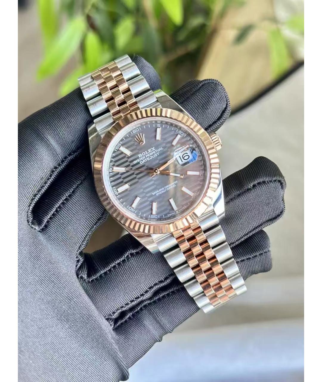 ROLEX Часы из розового золота, фото 2