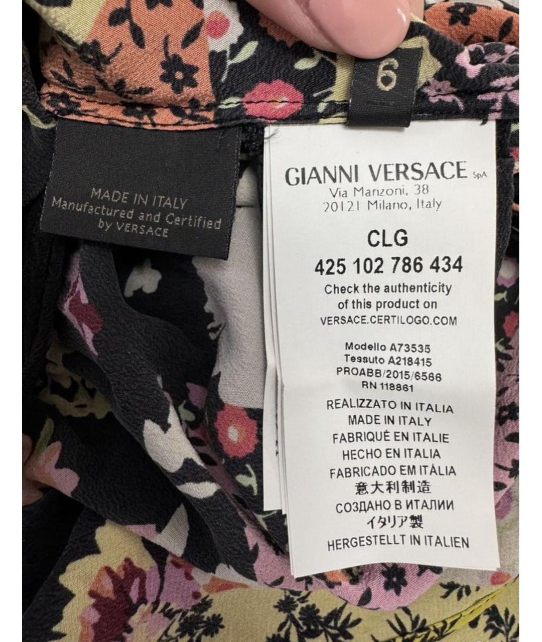 VERSACE Вискозное вечернее платье, фото 7