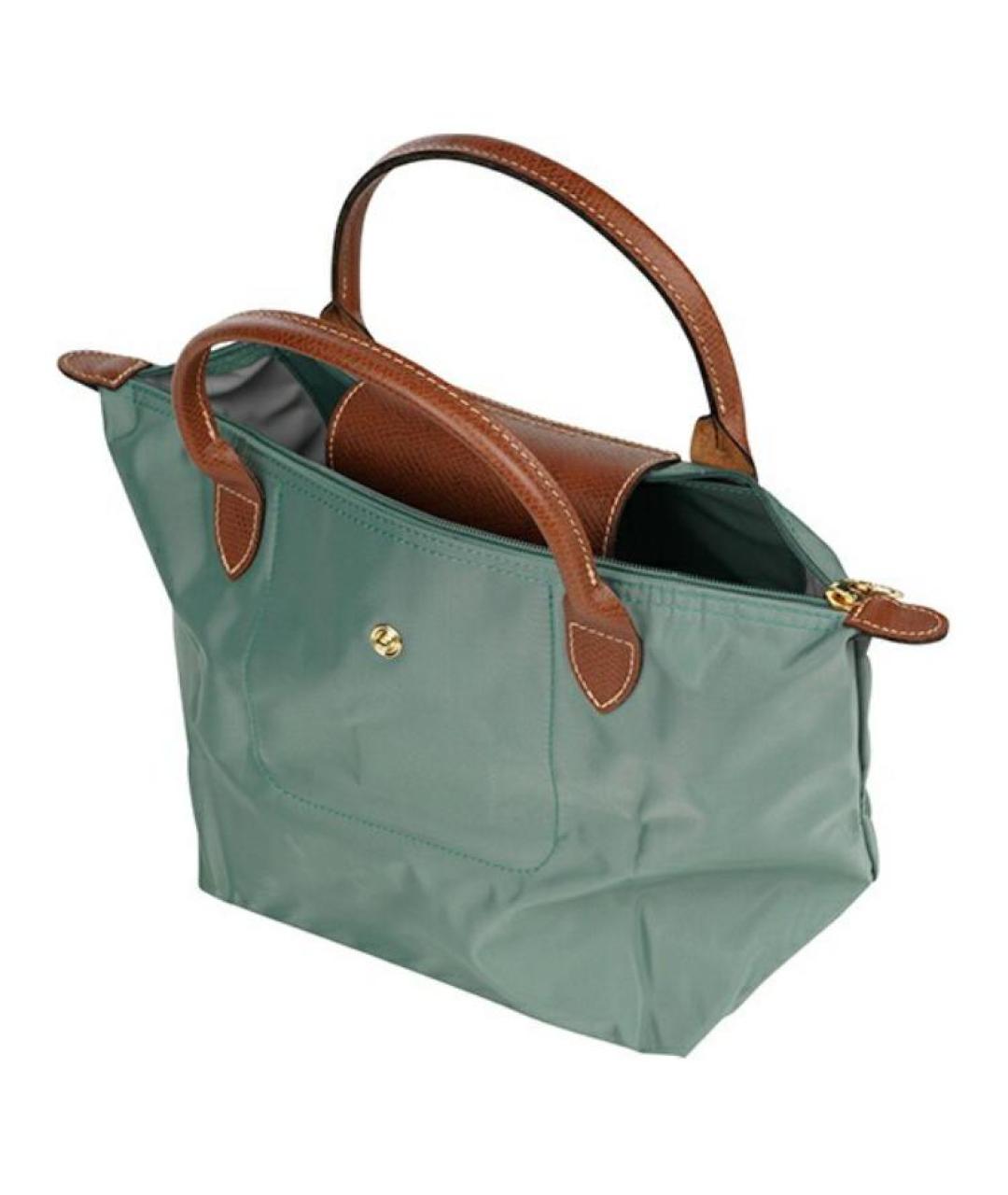 LONGCHAMP Бирюзовая сумка через плечо, фото 5