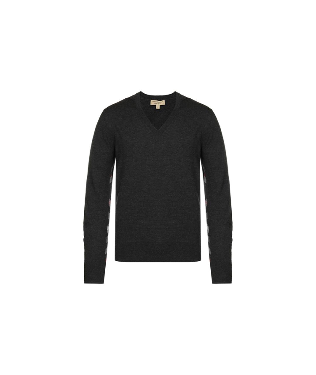 BURBERRY Серый джемпер / свитер, фото 6