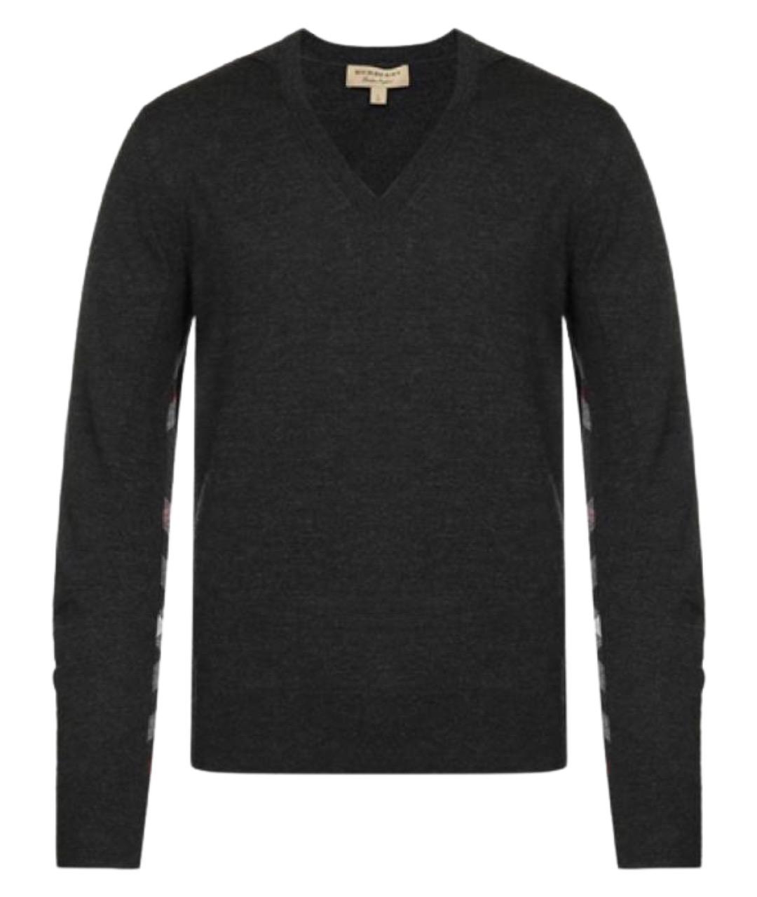 BURBERRY Серый джемпер / свитер, фото 1