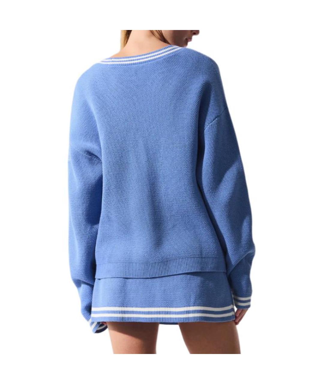 ALO YOGA Синий кардиган, фото 2