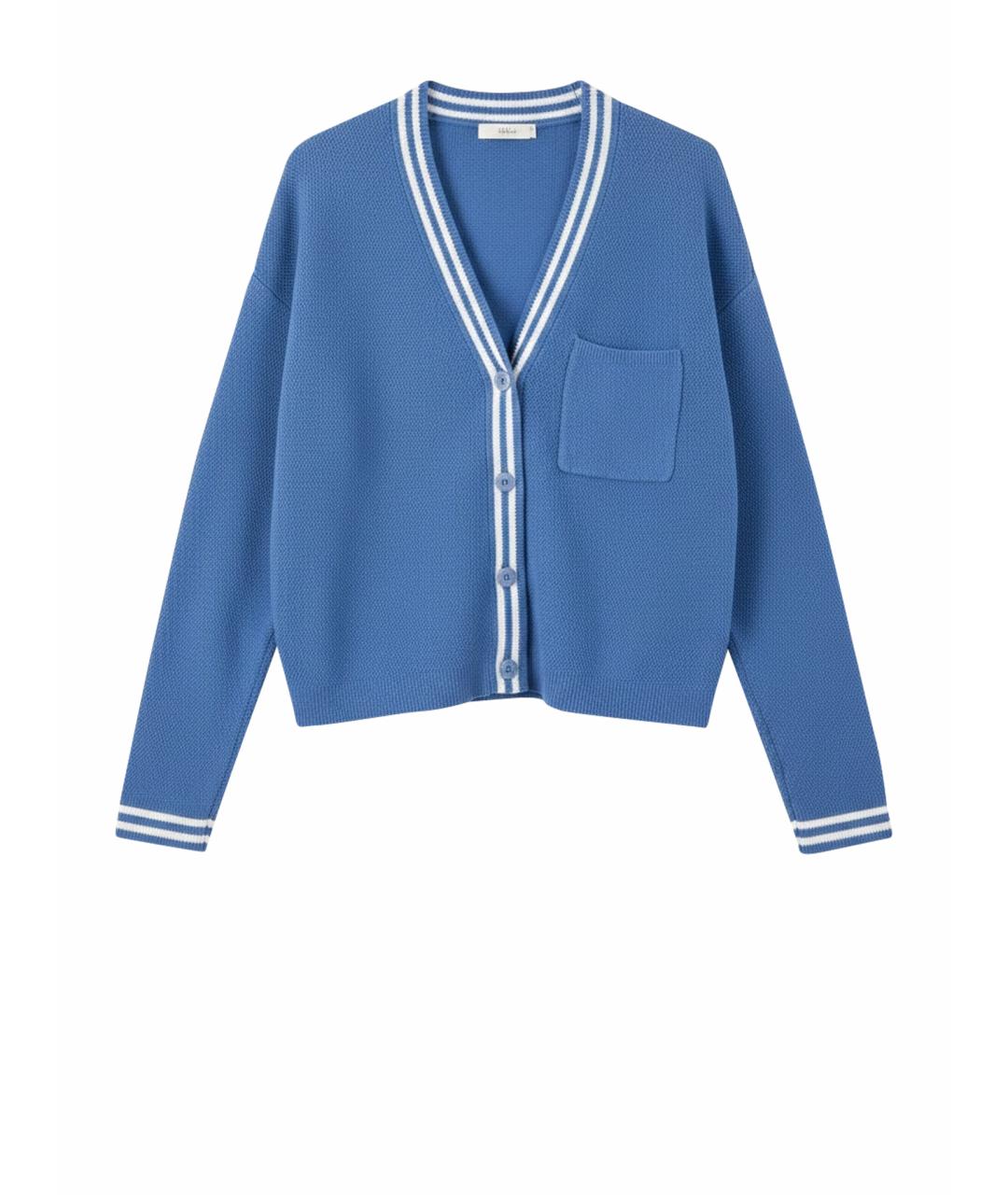 ALO YOGA Синий кардиган, фото 1