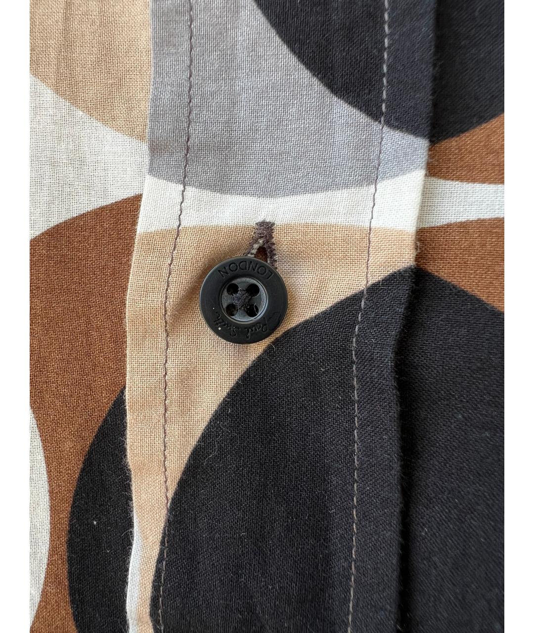 PAUL SMITH Хлопковая кэжуал рубашка, фото 3