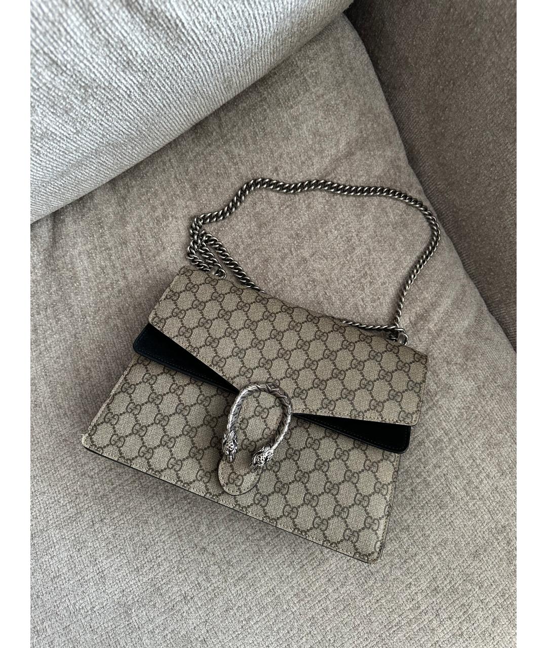 GUCCI Бежевая сумка через плечо, фото 10