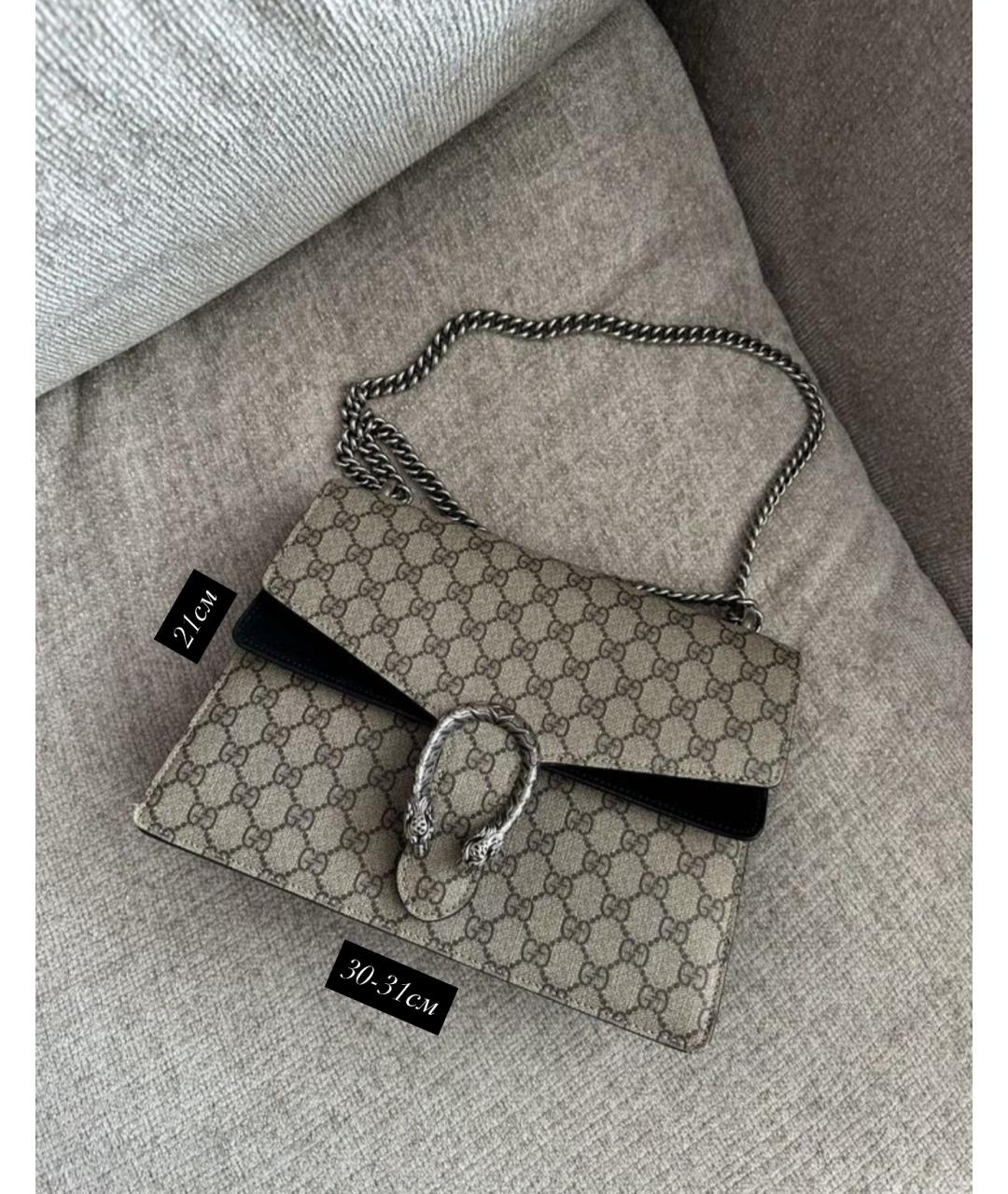 GUCCI Бежевая сумка через плечо, фото 9