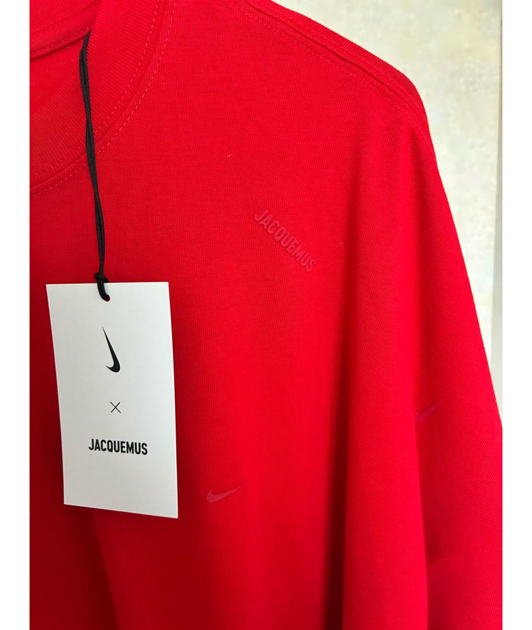 JACQUEMUS Красная футболка, фото 2