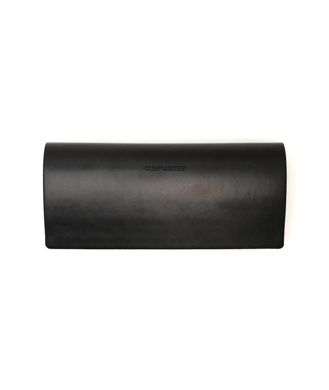 SAINT LAURENT Серебряные металлические солнцезащитные очки, фото 4