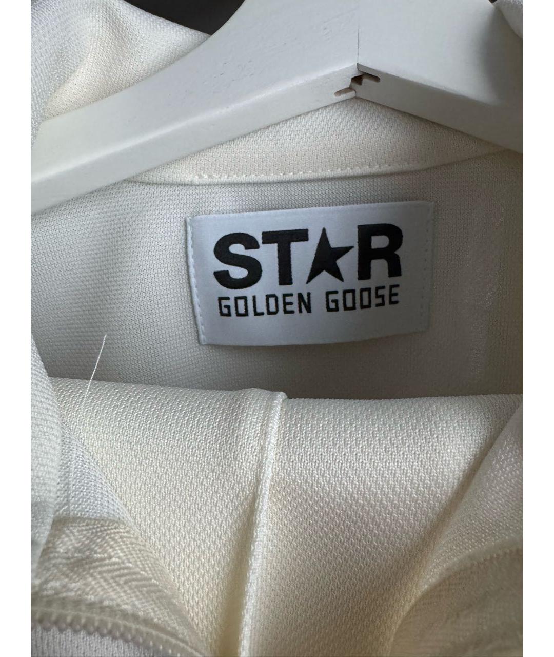 GOLDEN GOOSE DELUXE BRAND Белый вискозный костюм с брюками, фото 3