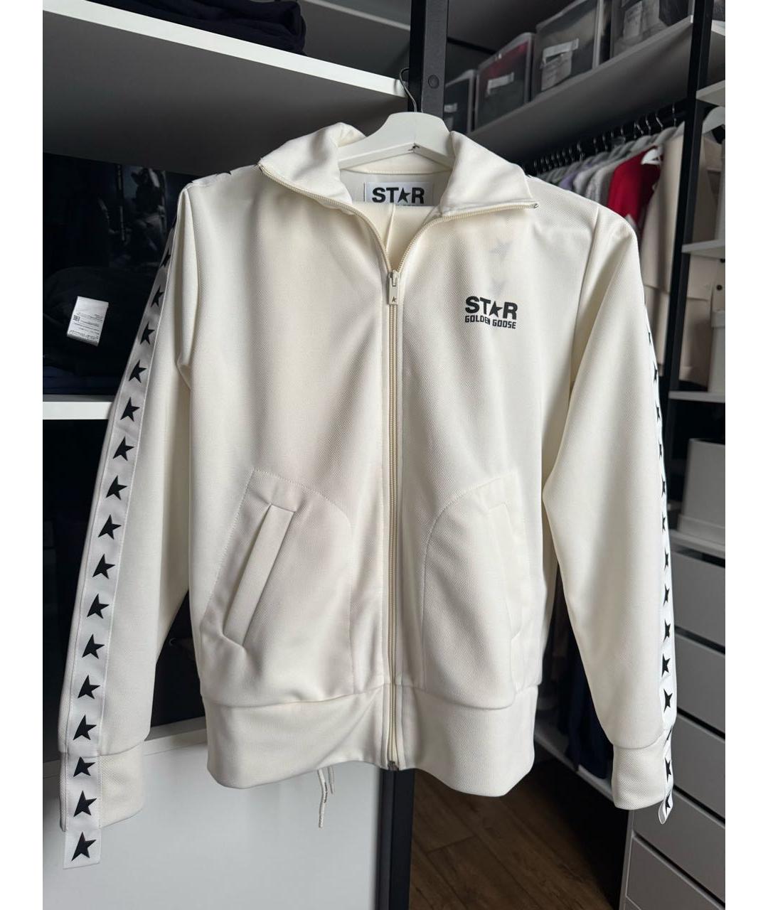 GOLDEN GOOSE DELUXE BRAND Белый вискозный костюм с брюками, фото 9