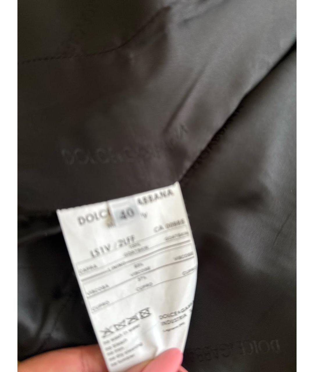 DOLCE&GABBANA Желтая кожаная куртка, фото 4