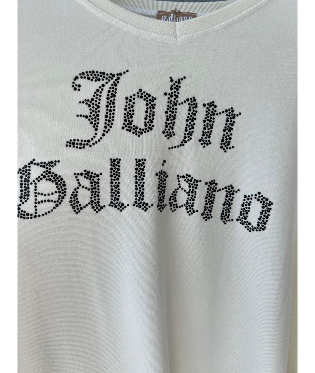JOHN GALLIANO Бежевый джемпер / свитер, фото 2