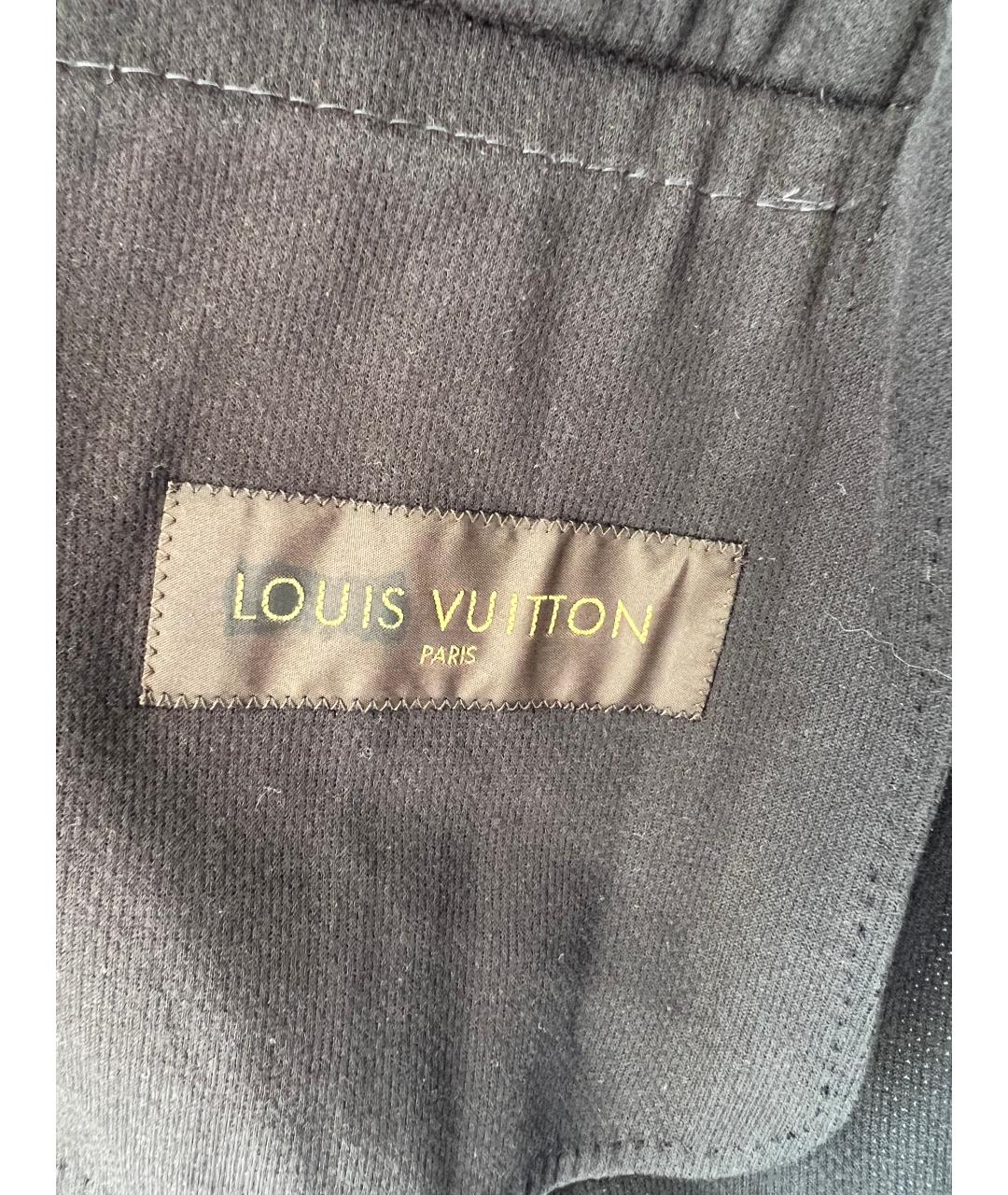 LOUIS VUITTON Темно-синий хлопковый пиджак, фото 5