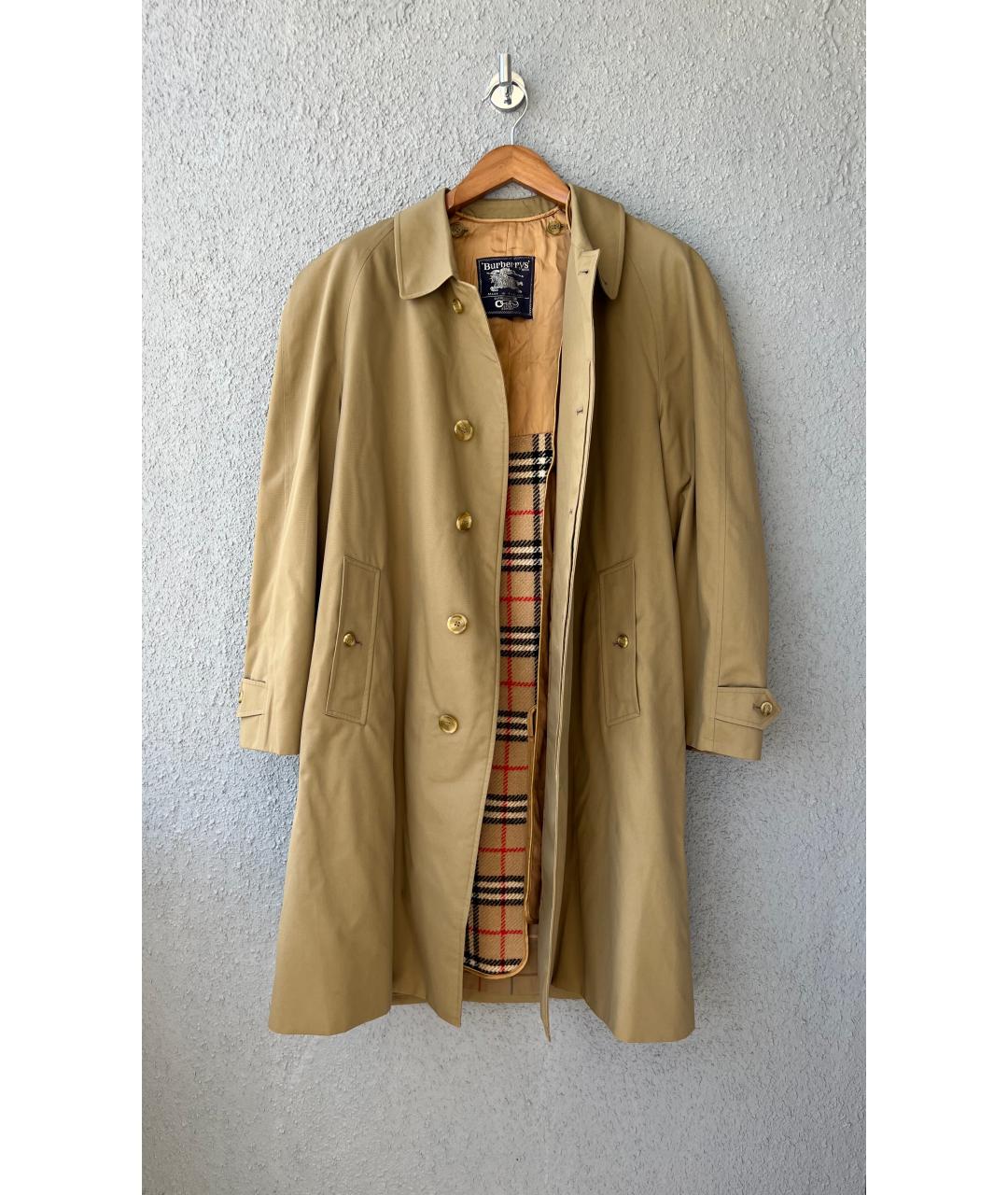 BURBERRY Бежевый тренч / плащ, фото 7