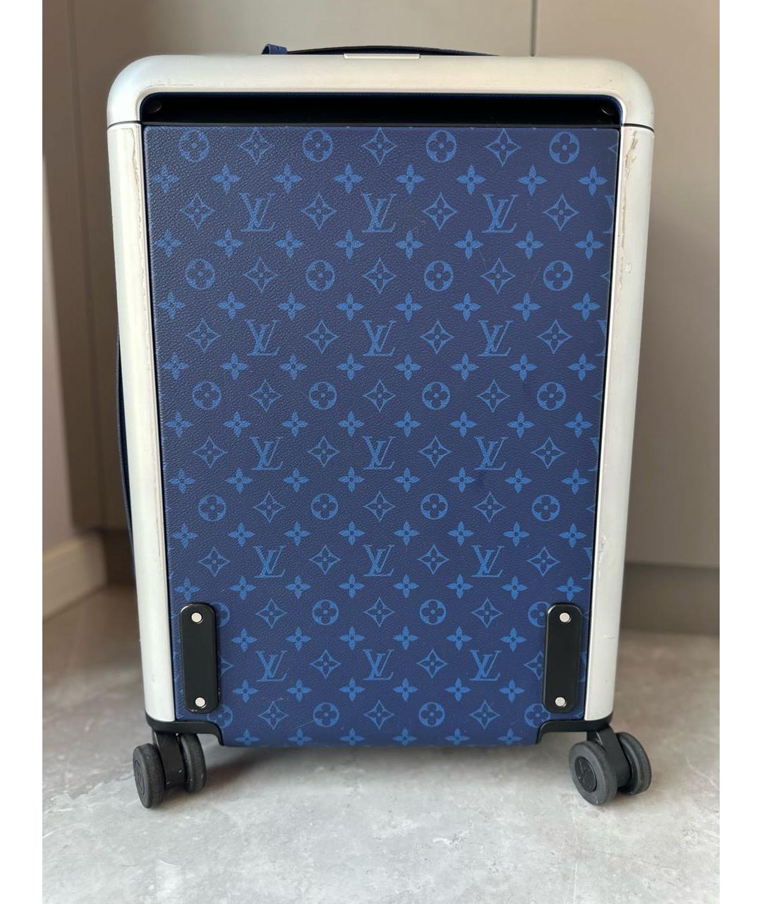 LOUIS VUITTON Синий чемодан, фото 3