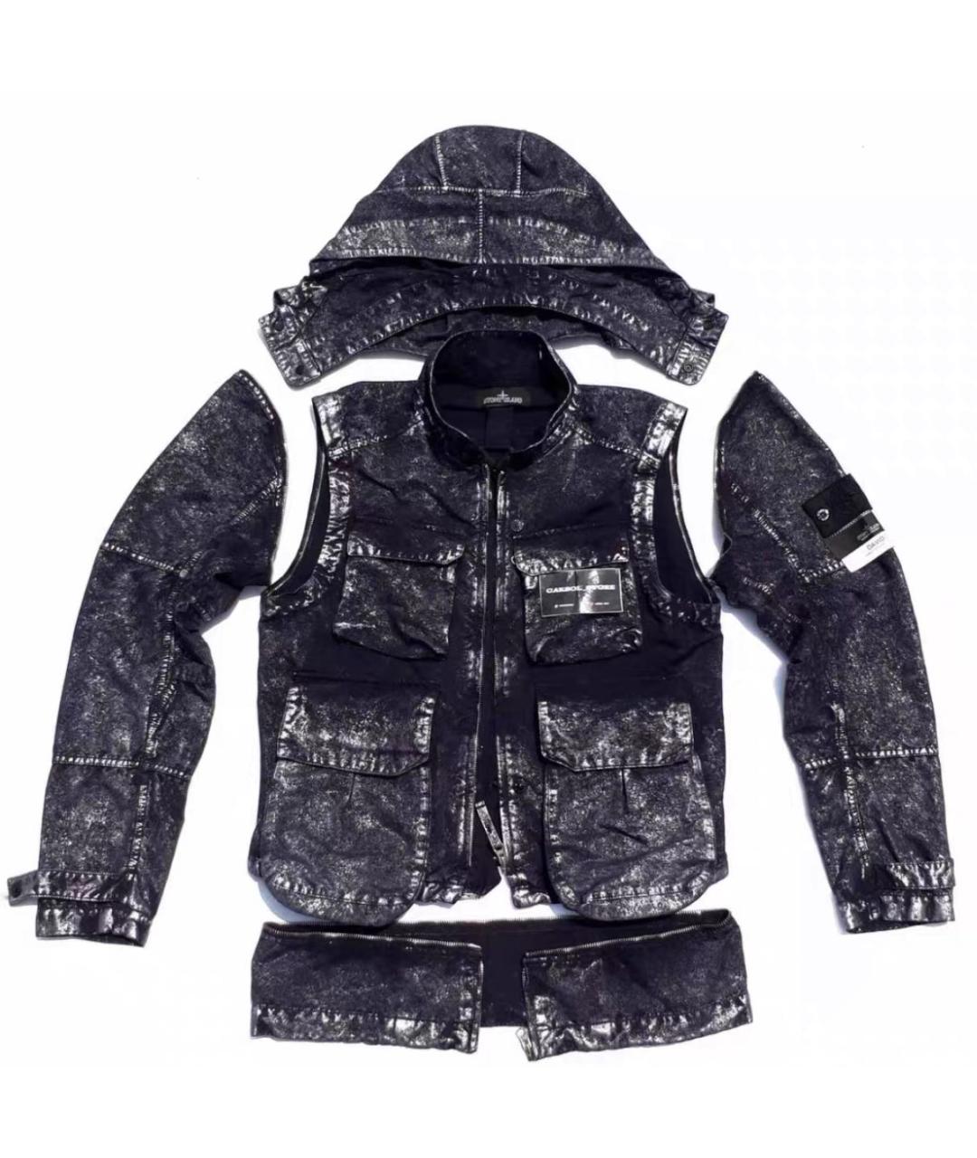 STONE ISLAND Антрацитовая куртка, фото 2