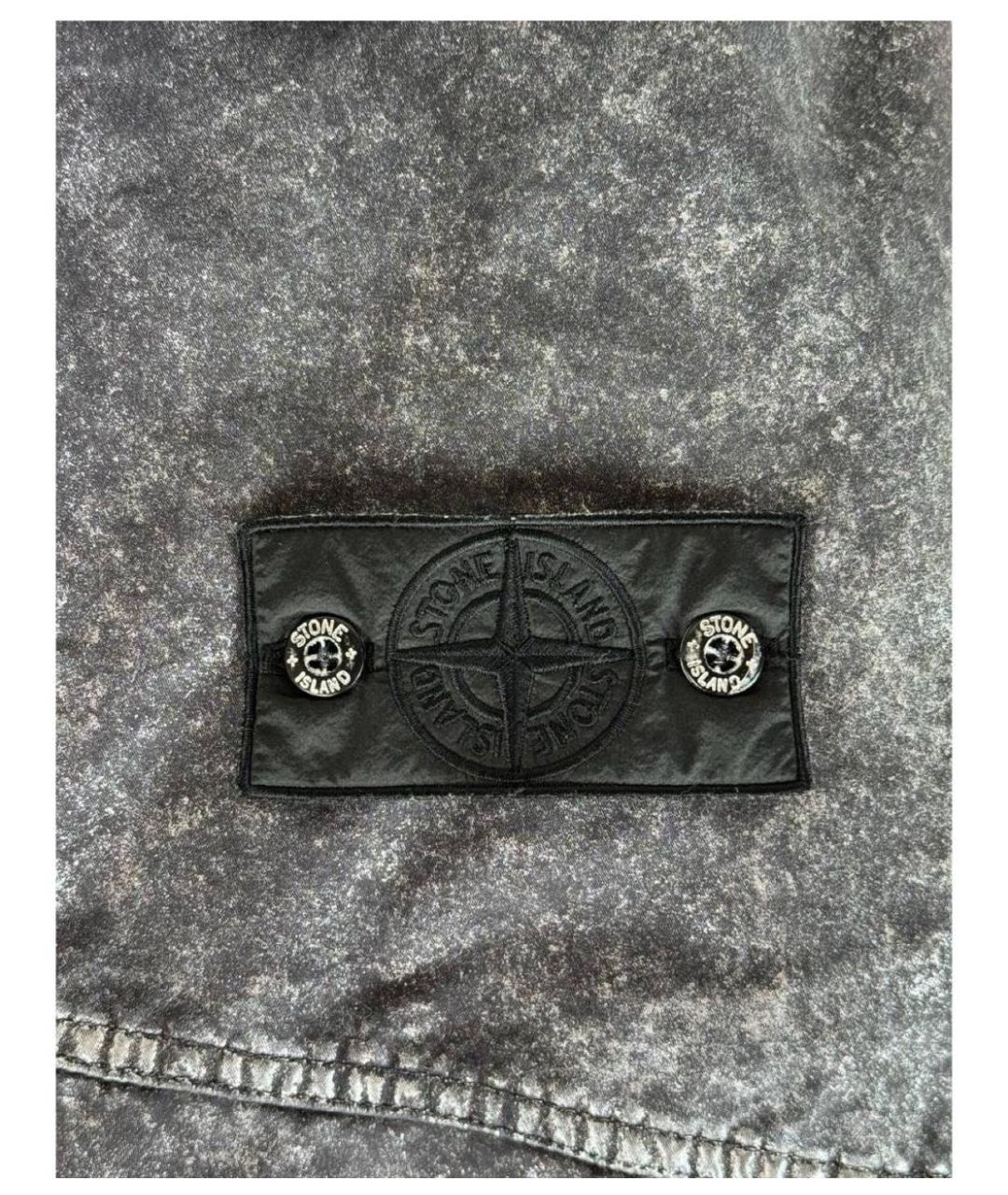 STONE ISLAND Антрацитовая куртка, фото 6