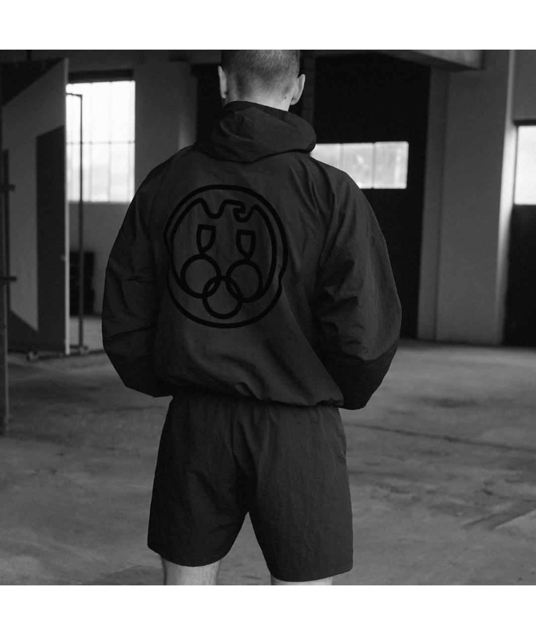 YEEZY Черная куртка, фото 3