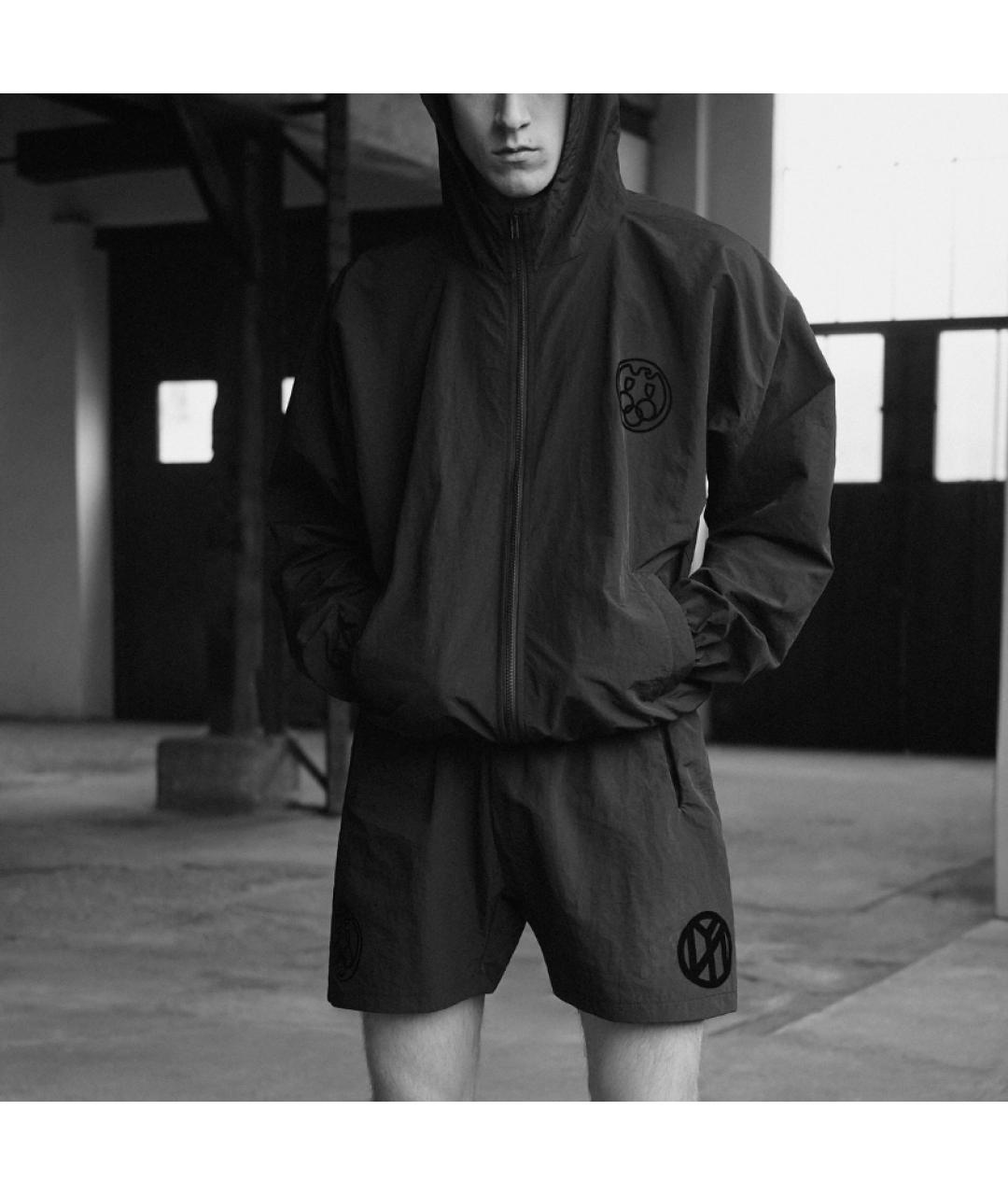 YEEZY Черная куртка, фото 2