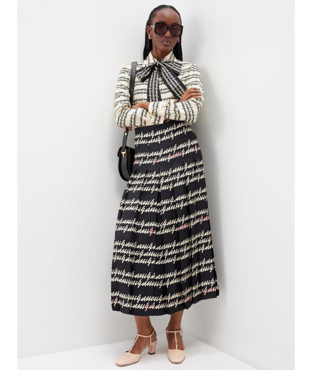 GUCCI Шелковая блузы, фото 3