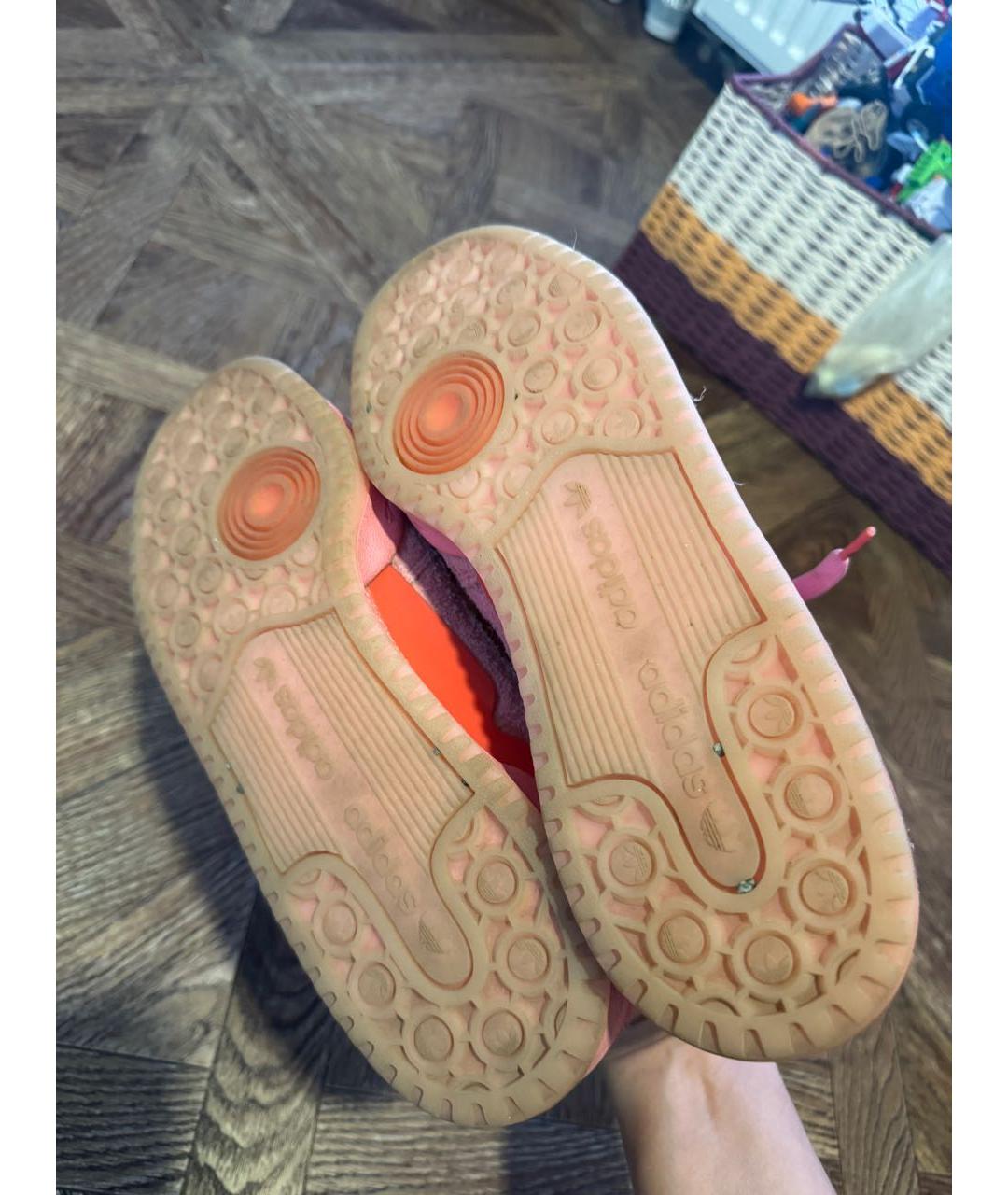 ADIDAS Розовые кеды, фото 8