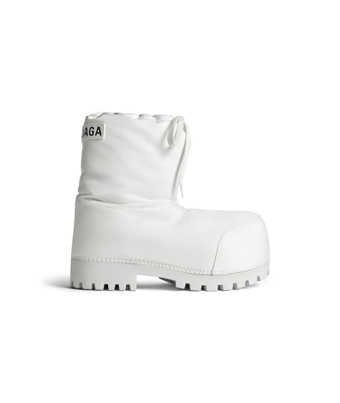 BALENCIAGA Белые ботинки, фото 8