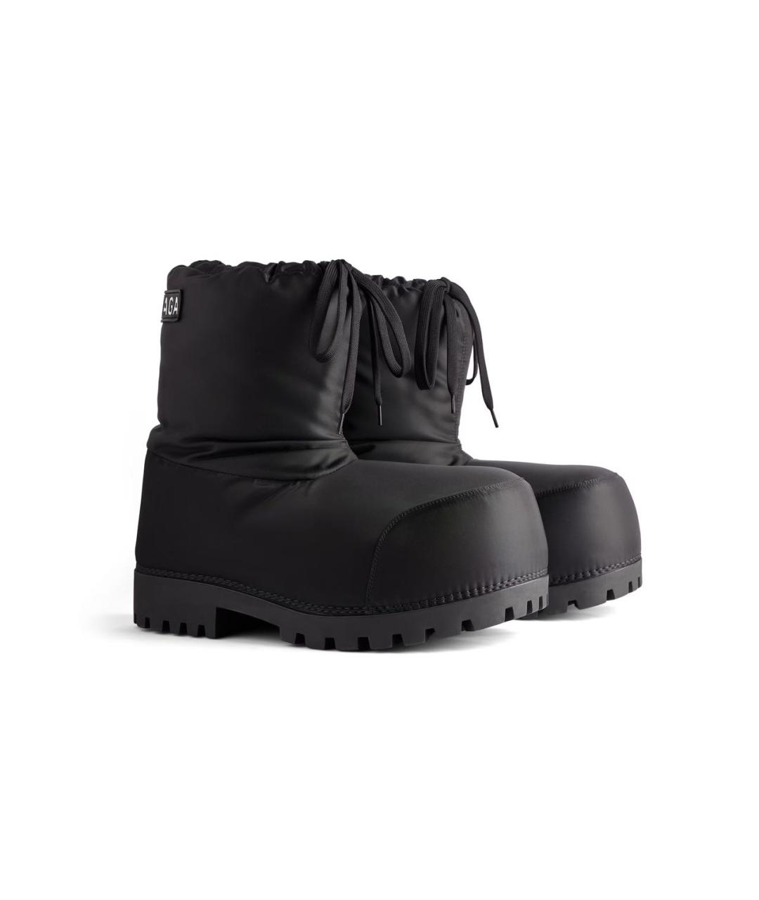 BALENCIAGA Черные высокие ботинки, фото 2