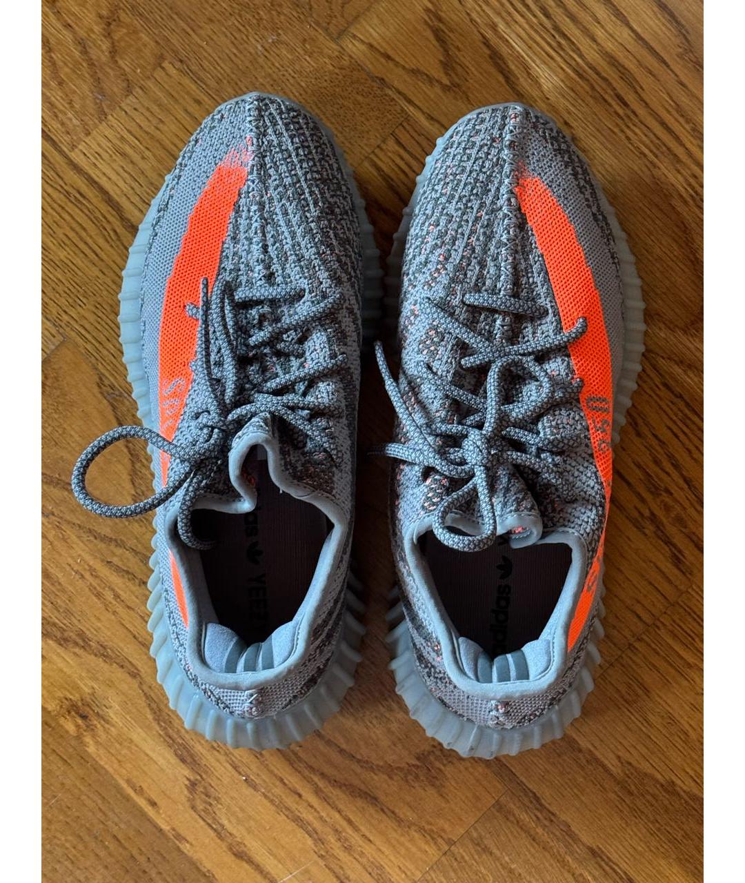 ADIDAS YEEZY Серые кроссовки, фото 3
