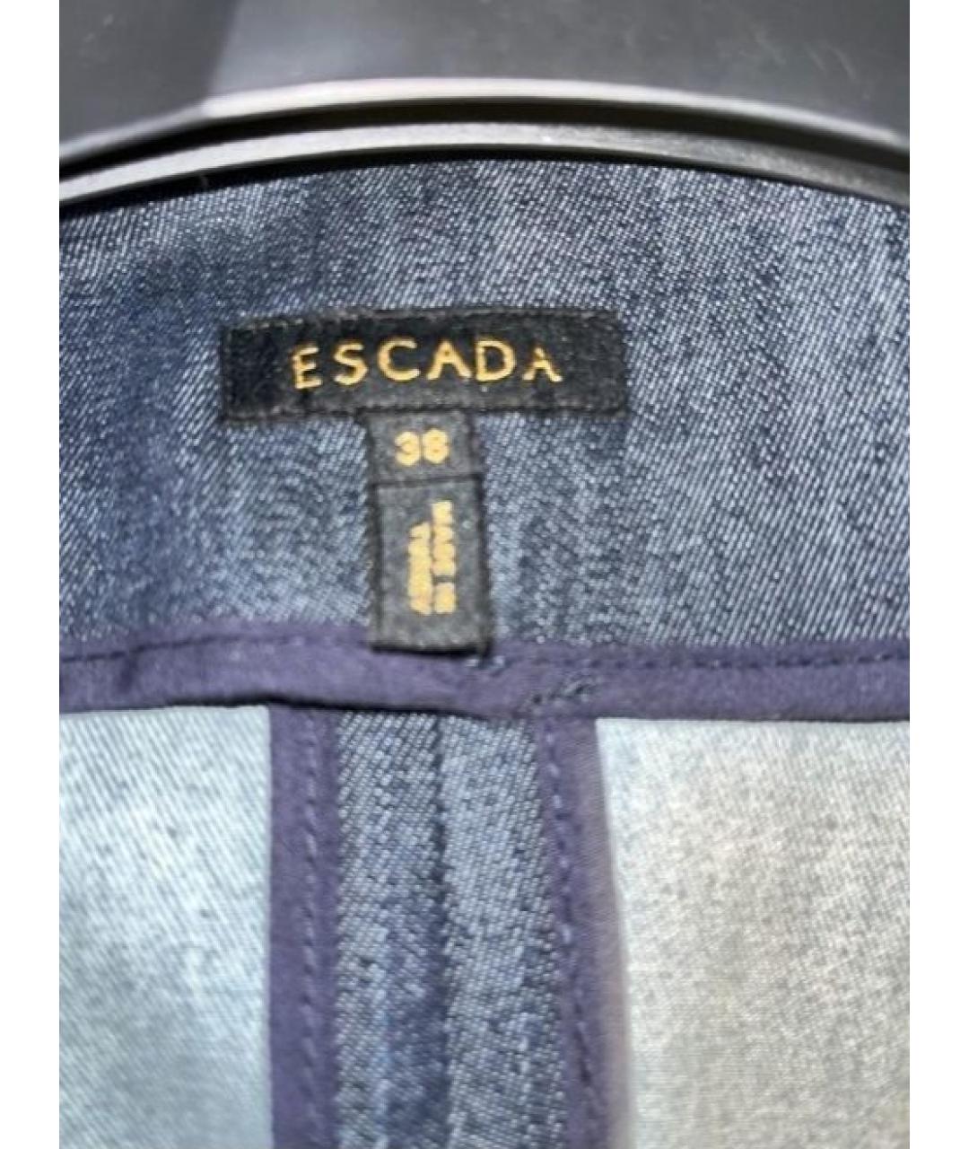 ESCADA Темно-синий деним жилет, фото 4