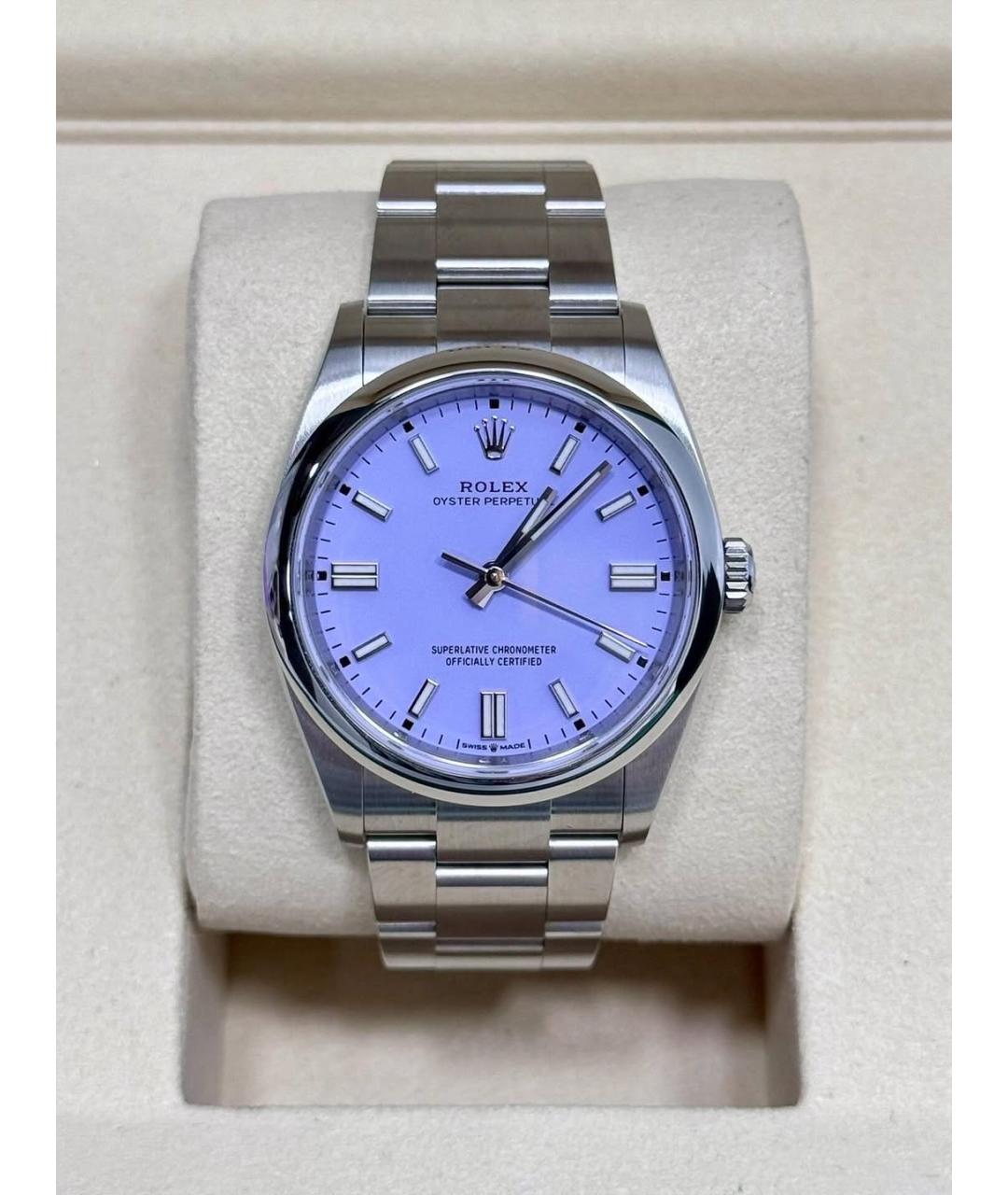 ROLEX Фиолетовые часы, фото 2