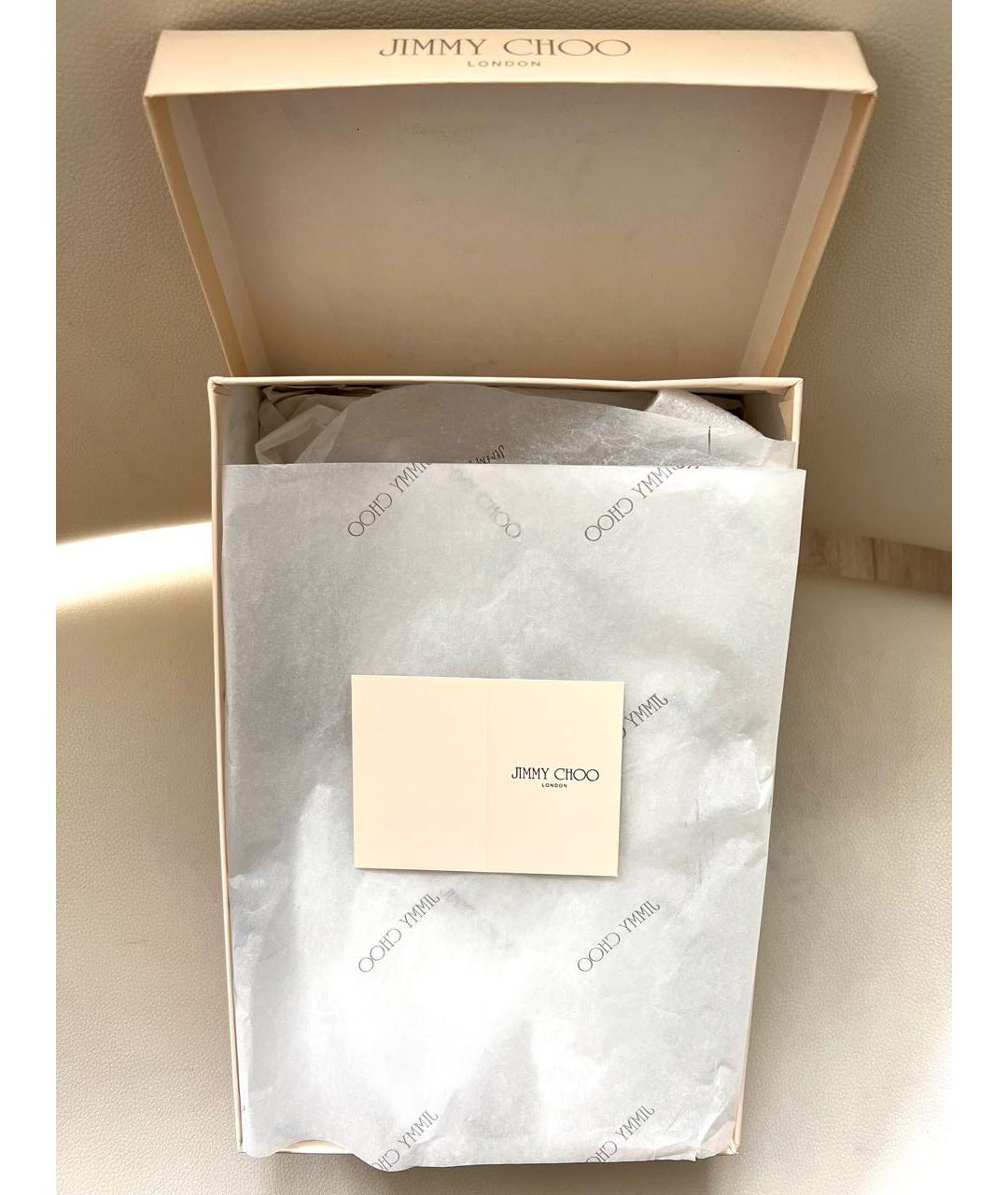 JIMMY CHOO Черные кожаные туфли, фото 8