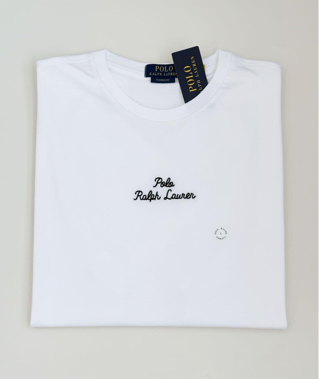 POLO RALPH LAUREN Белая хлопковая футболка, фото 3