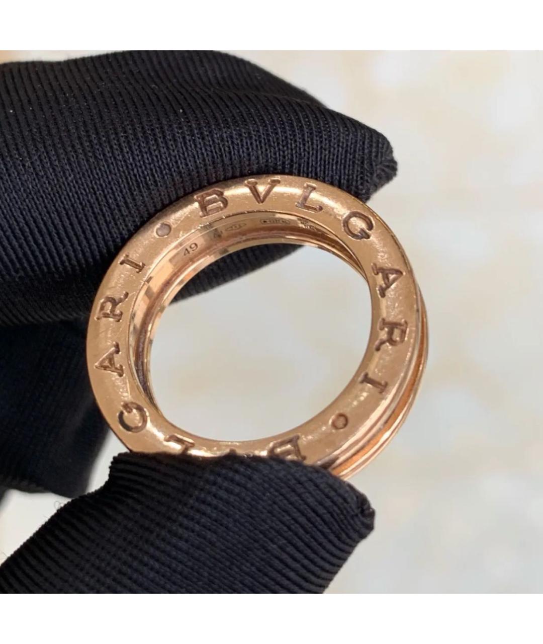 BVLGARI Золотое кольцо из розового золота, фото 5