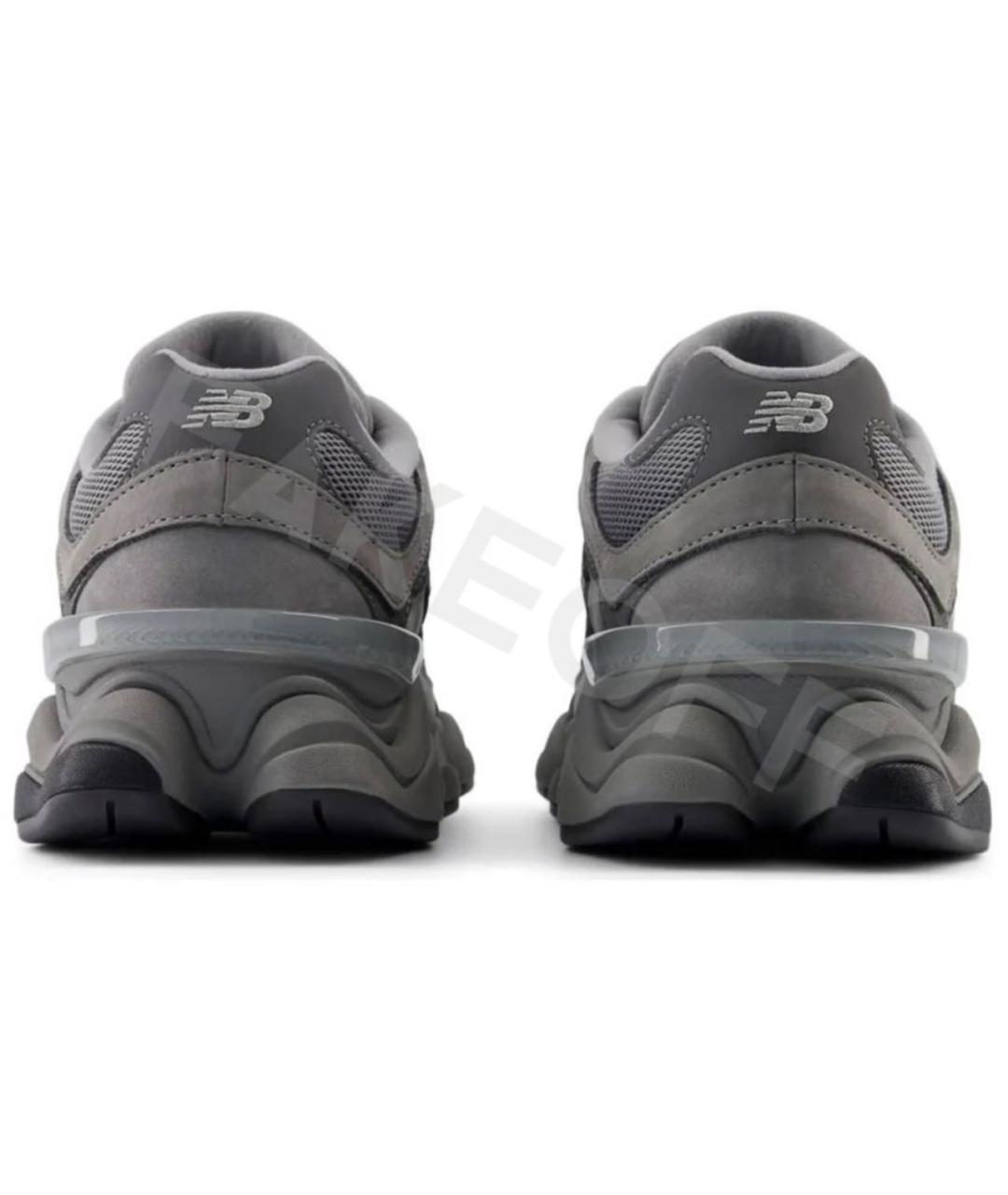 NEW BALANCE Антрацитовые текстильные низкие кроссовки / кеды, фото 6