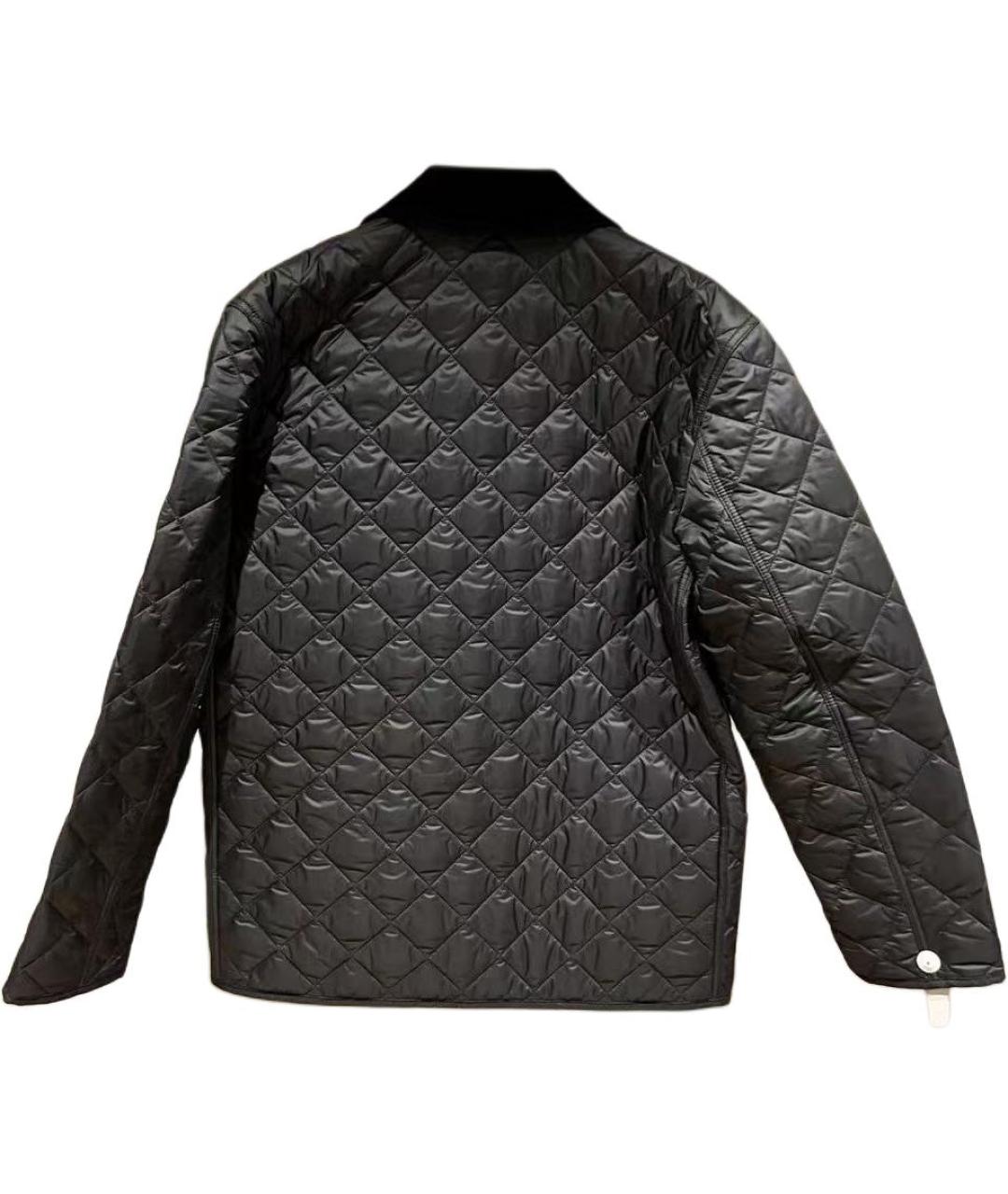 BURBERRY Черный пуховик, фото 2