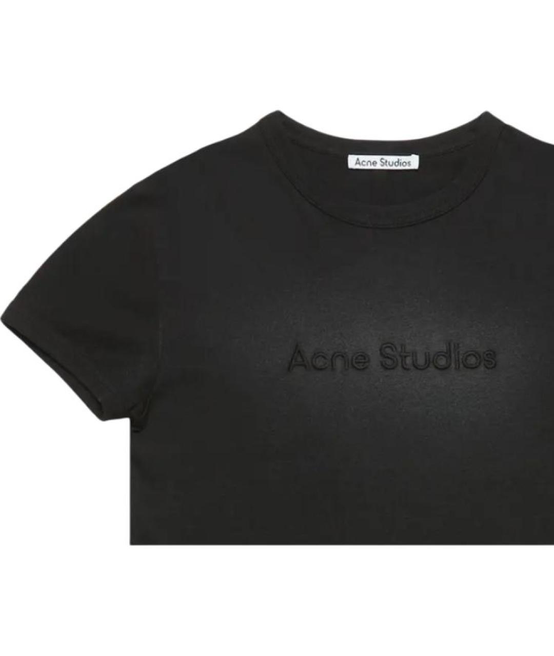 ACNE STUDIOS Черная футболка, фото 2
