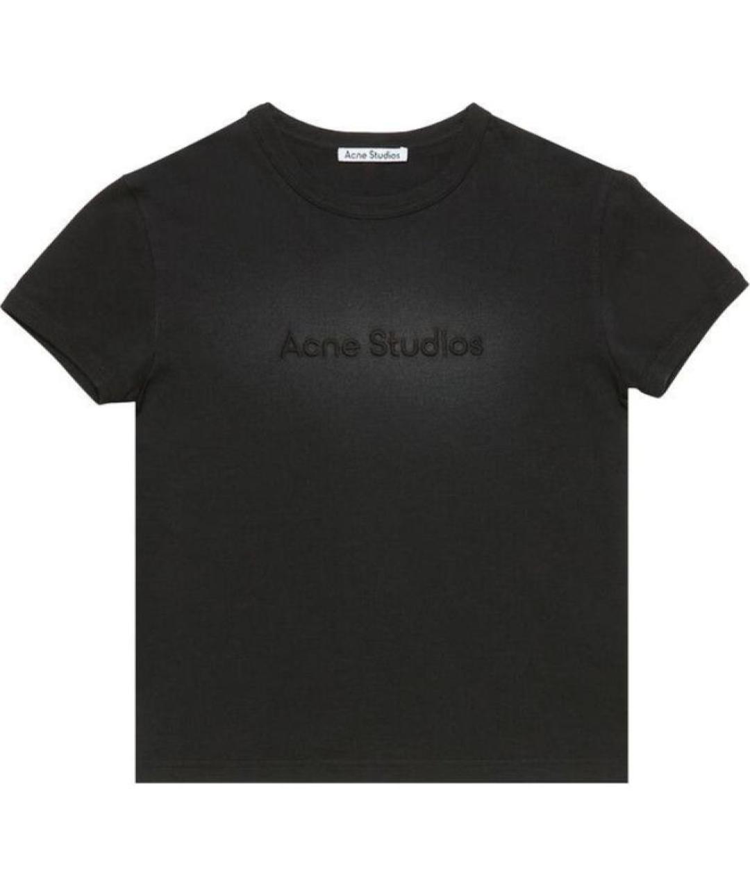 ACNE STUDIOS Черная футболка, фото 1