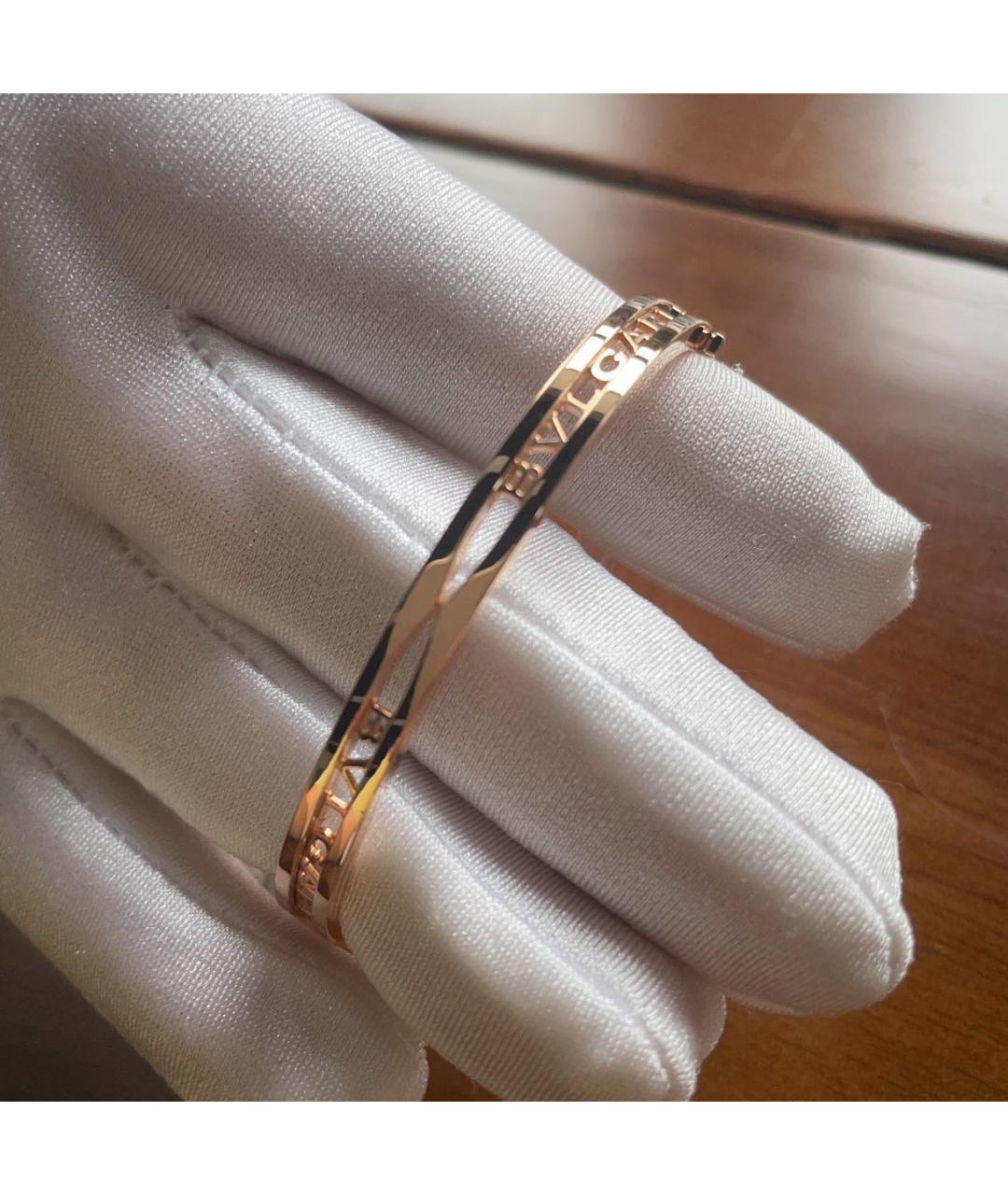 BVLGARI Золотой браслет из розового золота, фото 3