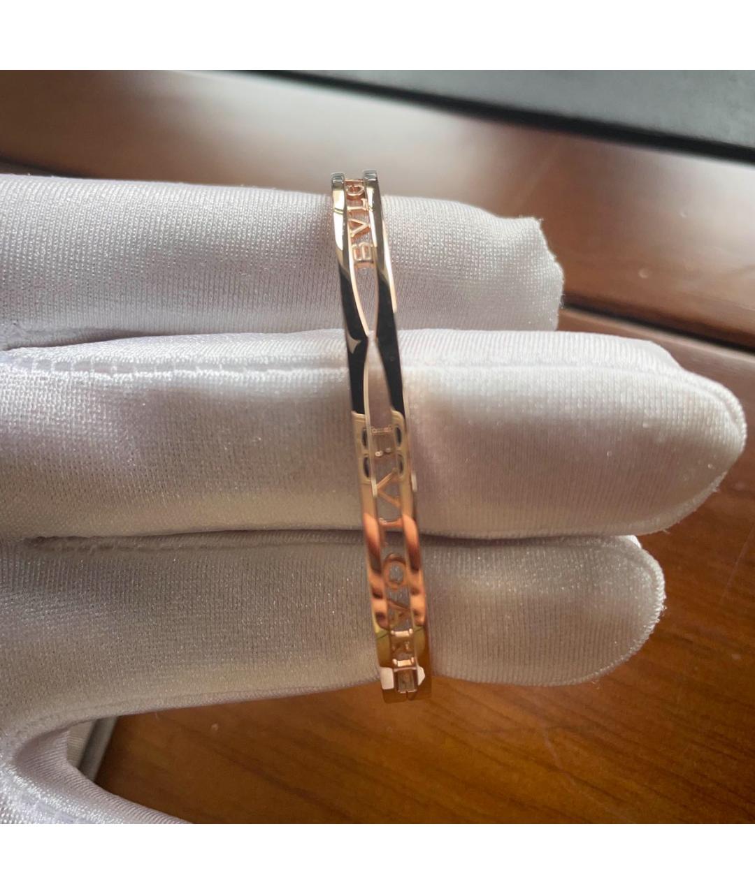 BVLGARI Золотой браслет из розового золота, фото 5