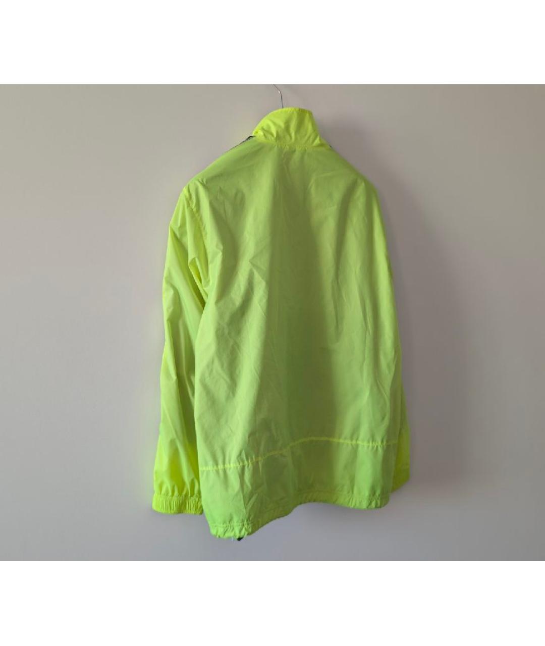 OFF-WHITE Салатовая полиэстеровая куртка, фото 3