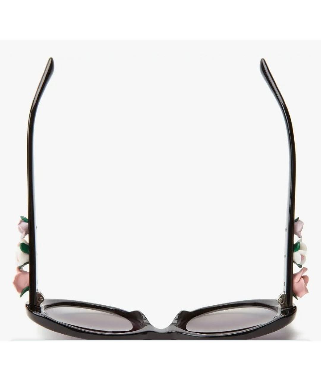 DOLCE&GABBANA Черные солнцезащитные очки, фото 5