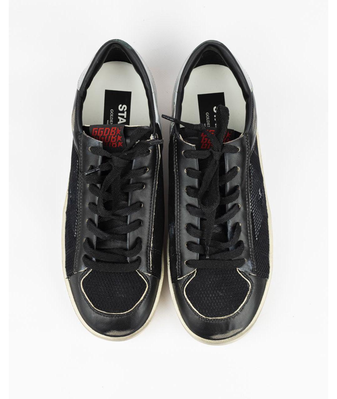 GOLDEN GOOSE DELUXE BRAND Белые кожаные низкие кроссовки / кеды, фото 2