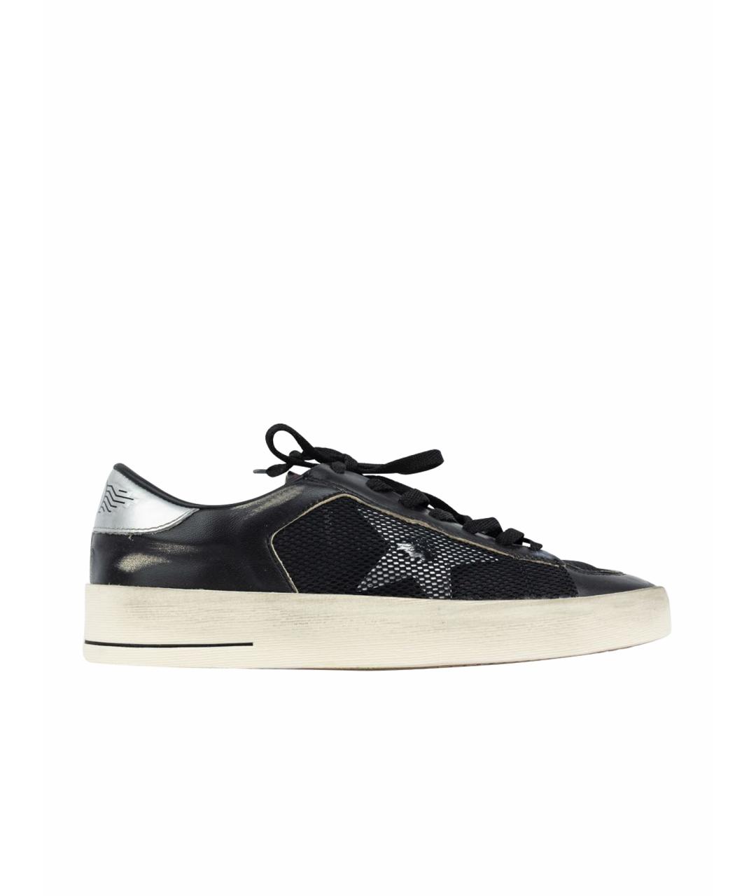 GOLDEN GOOSE DELUXE BRAND Белые кожаные низкие кроссовки / кеды, фото 1
